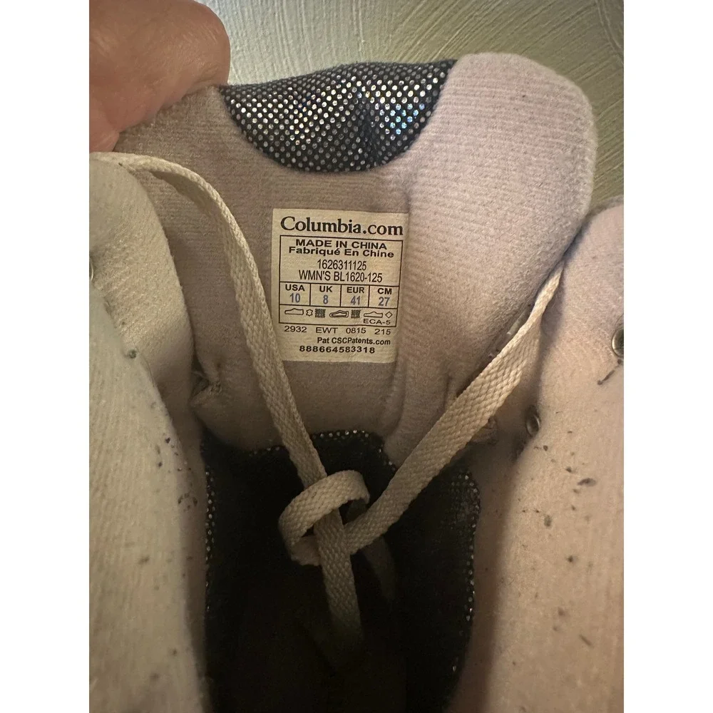 Columbia techlit Omni-heat , size 10
